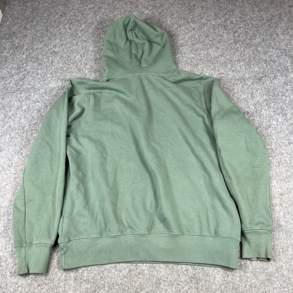The North Face Graphic Pullover Hoodie Mens Lg Green Terry Grizzly Bear Mountain - Picture 4 of 16